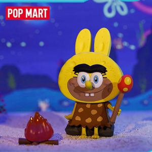 POPMART LABUBU The Monsters x Spongebob Series Figures pop mart blind collection action figure decorative gift