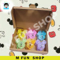 *Ready Stock* 12Pcs Cute Colorful Mickey Mouse Design Slime Non-toxic Interesting Mud Slime (Price for 12Pcs). 