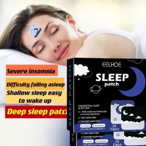 Miếng dán ngủ sâu - 28 miếng với chiết xuất oải hương và hoa cúc dầu dừa và hạnh nhân giúp thư giãn và giảm căng thẳng | Tự nhiên.