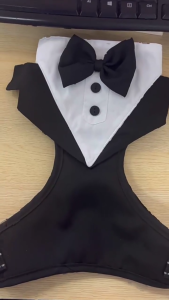 Comfortable Large Dog Harness for Pet Dogs No Pull Tuxedo Attachments Vest Set Multiple Size