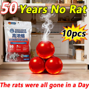 Rat Killer Poison 10Pcs Rat Repellent 【German Imports】Rat Killer Poison Rat Repellent For Home Safe And Non-Toxic Rat Killer Balls