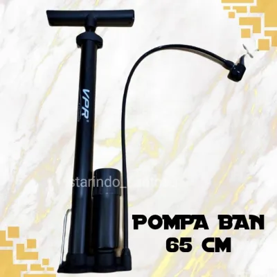 Pompa angin besar tebal meteran angin roda sepeda mobil motor