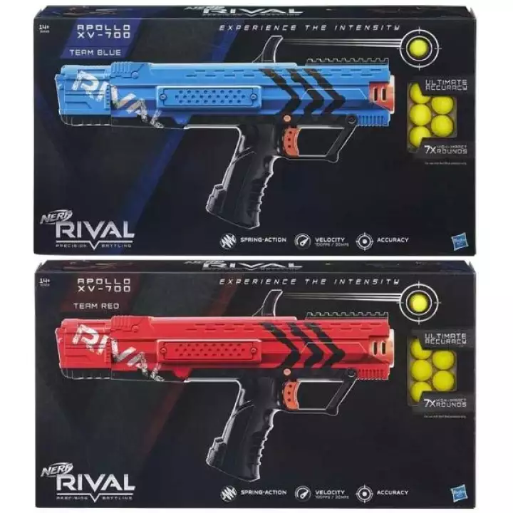 Brand New! NERF Rival Apollo XV-700 blaster HIR balls target Artemis ...