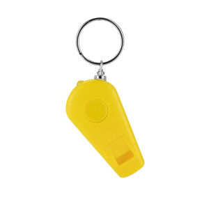 Alonefire Y01 Mini Pocket Keychain Flashlight Micro LED Outdoor Camping Ultra Bright Emergency Key Ring Light Whistle