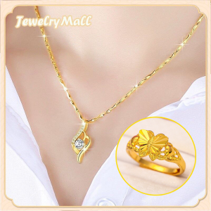 Gold 916 original malaysia fashionable and high-end collarbone chain womens style