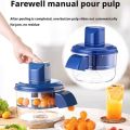MECOME Automatic Electric Grape Peeling Machine Hands-Free Effortless Peeling Skin Remover for Berries Fruits Durable Garlic Peeler Machine Fruit Peeler Tool. 