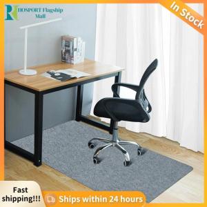 【HFM】 100x139cm Desk Computer Chair Mat Rolling Chair Mat Desk Rug for Hardwood Floor