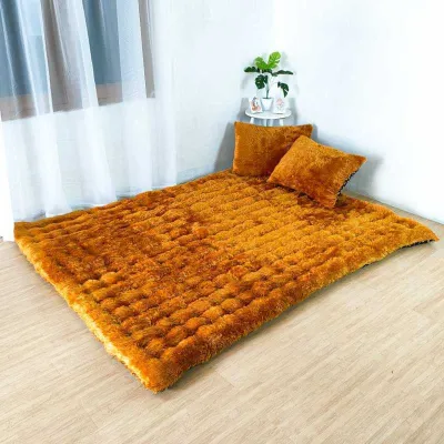 A7 Kasur Gender JUMBO Bulu Rasfur Warna Polos Uk.140x180x10cm Kasur Lantai kasur Santai Kasur Premium Free 2 Bantal Cantik