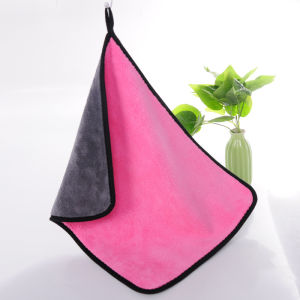 Kain Lap Microfiber Serbaguna 30x30cm Kain Lap Mobil Motor 2 Sisi Multifungsi HM012 - LPM