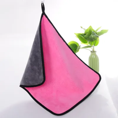 Kain Lap Microfiber Serbaguna 30x30cm Kain Lap Mobil Motor 2 Sisi Multifungsi HM012 - LPM
