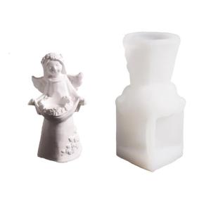 Figurine thiên thần mạnh mẽ Silicone bóp khuôn Set đồ dùng thủ công cho trẻ em sáng tạo và trang trí nội thất tăng cường