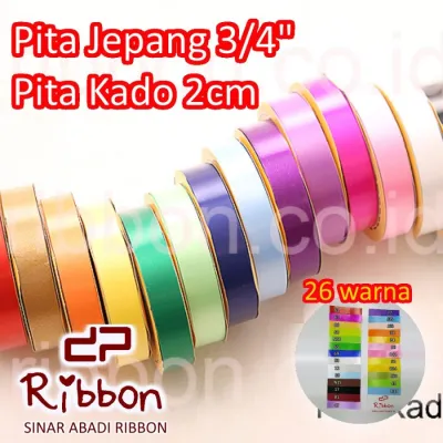 Pita Kado Biasa 2cm Jepang Plastik Kertas Ribbon Polos Kertas Warna Warni Biru Tua Muda Merah Emas Ungu Fuchia Hijau Pink Silver Gift Hadiah Parcel Ulang Tahun Anniversary Birthday Party Wisuda Graduate Bouquete Bucket Prakarya Kerajinan Craft Art Malang