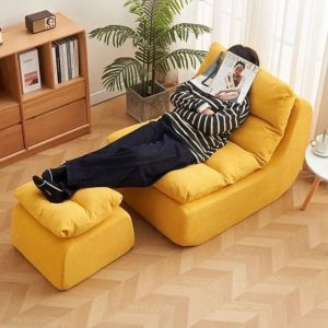 xpkQ Vacuum-compressed Single Sofa Living Room Lounge Chair Balcony Sleeping Lying Fabric Lazy Sofa Creative Simple Home Decor M2Y9R