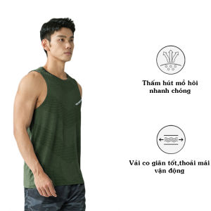 Áo ba lỗ chạy bộ nam MB0002 vải thoáng khíkhô nhanh
