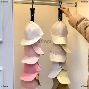 [COD] dfhws Baseball Cap Storage Organizer With Eight Clips Wall Mounted Cap Holder Closet Storage Organizer Cap Hanger