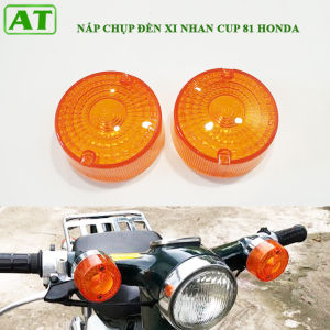 Bộ 2 nắp đèn xi nhan xe Cub 81 loại dày đẹp (dành cho xe Honda)