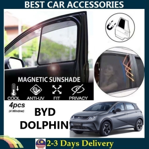 BYD DOLPHIN Strong Magnetic Sunshade [4 pcs]