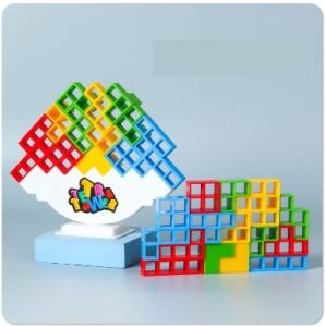 SNI Mainan Anak Fun Tetris Tower - Tetra Balancing Tower - Mainan Tetris