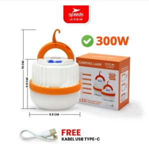 Lampu LED Lampu Emergency Bohlam Multifungsi Lampu Gantung Outdoor 018-39
