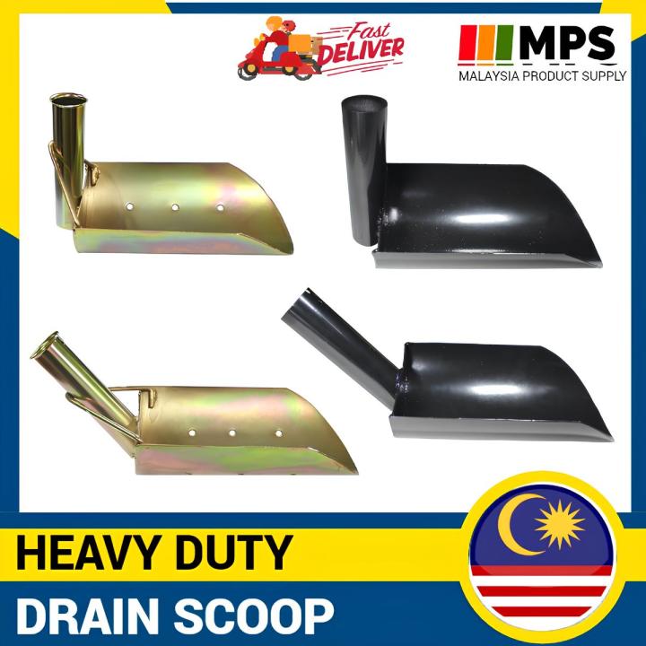 45° & 90° Drain Hoe Drain Cleaner Scoop Longkang Cangkul Longkang ...
