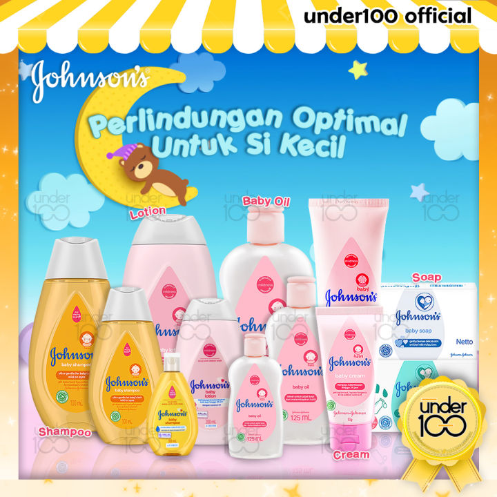 ❤ Under100 ❤ JOHNSON'S Baby Shampoo | Baby Lotion | Baby Oil | Baby Cream | Baby Soap | HALAL BPOM