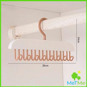 METME ไม้แขวนเสื้อ พลาสติกแบบยาว ประหยัดพื้นที่ clothes hanger