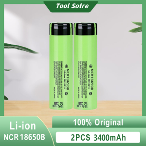 LiitoKala Lii-202 USB 2 Slot Charger + NCR18650B 3.7v 3400mah Lithium Rechargeable Battery