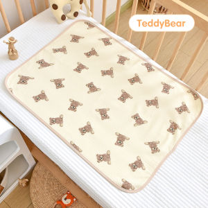 Bevavar Perlak Bayi Newborn Waterproof Changing Pad Mat Alas Ompol Bayi Motif Lucu 50*70cm