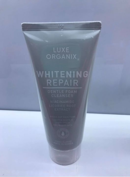 LUXE ORGANIX WHITENING REPAIR Gentle Foam Cleanser 150ml
