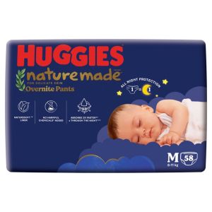 Huggies Platinum Naturemade Overnight Pants Diapers | Carton Sales