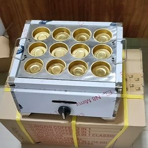 Japanese CAKE molder 12 holes Stainless body copper molders and alloy plate