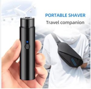 Alat cukur elektrik Mini Shaver Portable kumis jenggot bulu ketiak  3 in 1 Pria Cas USB Rechargeable