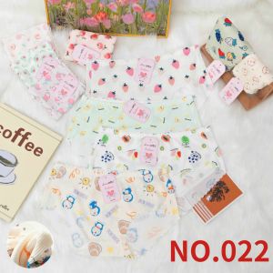 Bộ 5 quần lót nữ học sinh su lụa hoa hỏa hình thú mã 022 - My Loan 42