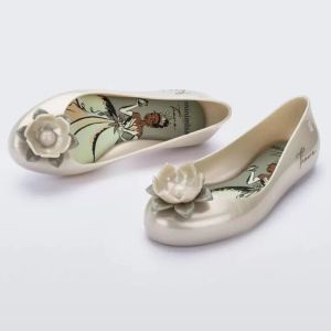 MINI MELISSA KIDS JELLY SHOES PRINCESS CINDERELLA SNOWWHITE FROZEN ARIEL ( SIZE 31 - 34 )