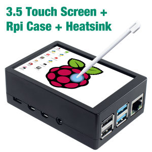 3.5 Inch LCD Touch Screen with Case/Touchpen 480x320 SPI TFT Display for Raspberry Pi 4B Touchscreen Monitor