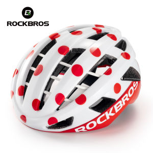 ROCKBROS Cycling Helmet EPS Anti-Collision 16 Holes Breathable MTB Road Bike Helmet Adjustable Comfortable Quick Release Helmet for Men Women