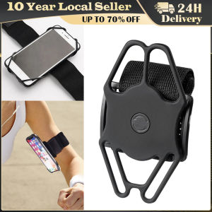 Running Armband 360°Rotatable for IPhone 16/15/14/13/Pro Fits All 4-6.7 Inch Smartphones Phone Armband for Running Hiking Biking