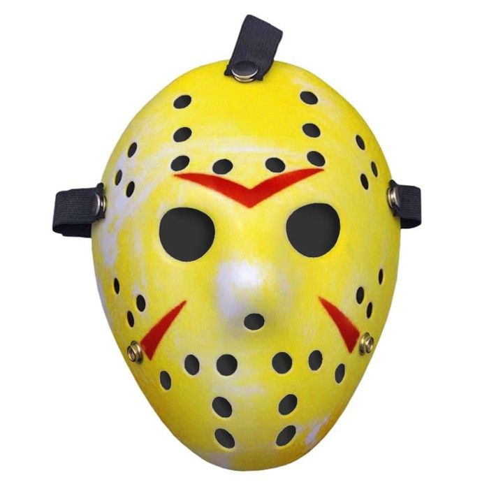 Topeng Jason Voorhees Mask Friday 13th Horror Cosplay Halloween Scary