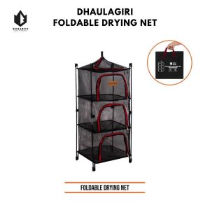 Lemari / RAK Lipat DHAULAGIRI - DH FOLDABLE DRYING NET - Almari Lipat Portable - Rak Ultralight