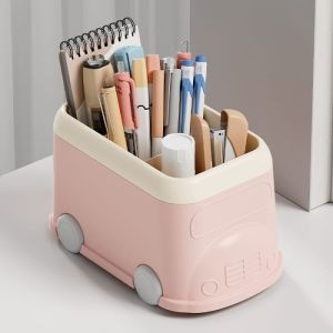 Organiser Meja Kotak Tempat Penyimpanan Alat Tulis Organizer Meja Bentuk Mobil W3163 Tempat Peralatan Makeup