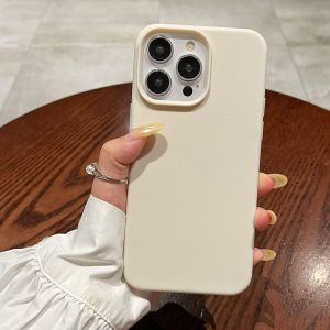เคสหรูหราสำหรับ iPhone 17 16 15 14 Plus XR 11 12 13 14 15 16 Pro Max 17 Air X XS Max ฝาหลังซิลิโคนกันกระแทกหนังด้านนิ่มสำหรับโทรศัพท์