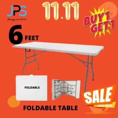 BUY 1 TAKE 1 6ft (180cm) Foldable Table Lifetime Use Heavy Duty Premium Quality