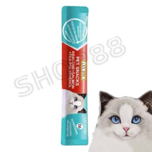 โซเดียมต่ำ ขนมเเมวเลีย 15g ขนมแมวนำเข้า  เพิ่มรสชาติ อาหารเปียก  สารอาหารสามารถดูดซึมได้ ขนาด15กรัม รสชาติอร่อยถูกใจ อาหารเสริมแคลเซียม