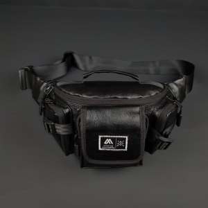 Tas Tactical Outdoor Polo Amstar Kulit PU Best Quality Waistbag Tas Pinggang Tas Selempang Bahu Tas Pria Wanita Tas Kulit