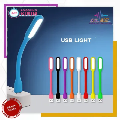 [Authentic] USB Lampu LED dengan Switch USB untuk Power Bank Laptop Notebook LED Portable Lamp gadget Lampu baca lampu Kerja