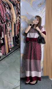 Daily Setelan Crop Lengan Pendek Celana Kulot Setelan Kekinian Wanita Adem & Keren Setelan Terbaru