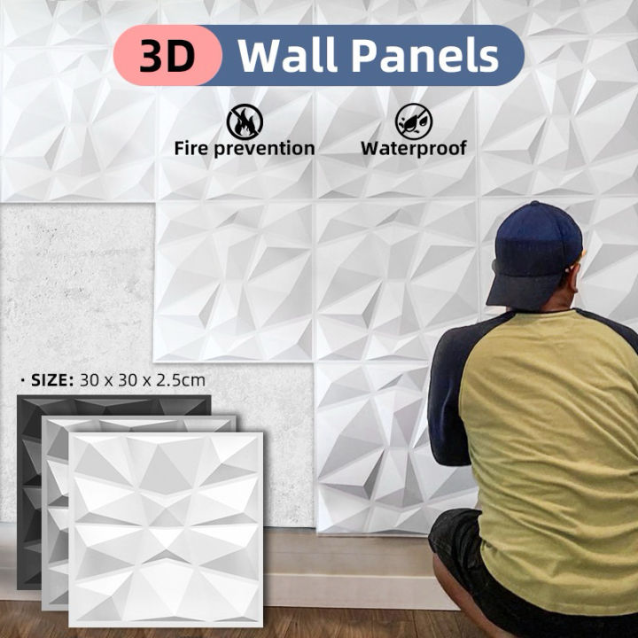 TAIWAN 3D Wallpaper Pvc Wall Panel Wall Design decor Home Living Room ...
