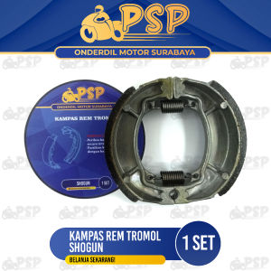 Kampas Rem Tromol Shogun - Kanvas Kanvas Brake Shoe Breakshoe Rem Rim Tromol Belakang Suzuki Shogun