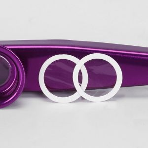 Amazthing 5 pcs Kazoo Flute Diaphragm Kazoo Membrane Standard Common Size 卡祖笛笛膜