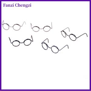 Fanzi 2pcs Vòng khung lensless Retro mát mẻ Búp bê kính cho 1 6 30cm BJD búp bê